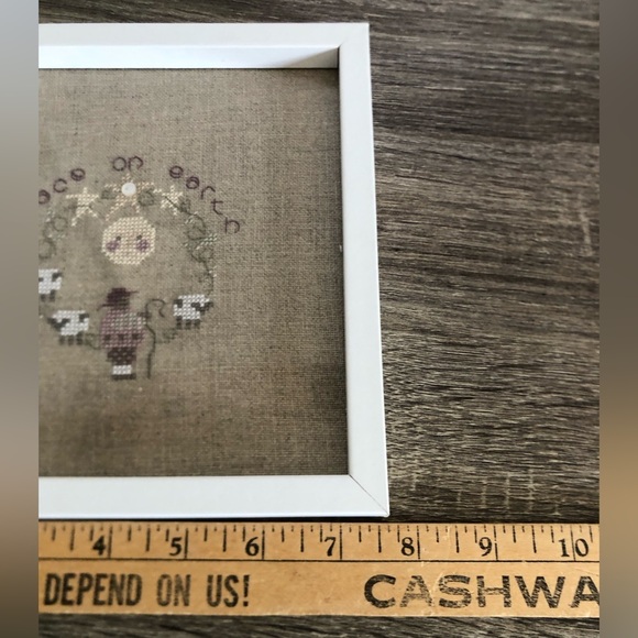 Peace on Earth Framed Cross Stitch - Picture 6 of 8